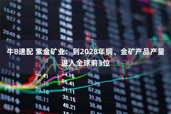 牛8速配 紫金矿业:到2028年铜、金矿产品产量进入全球前3位