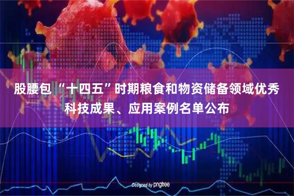 股腰包 “十四五”时期粮食和物资储备领域优秀科技成果、应用案例名单公布